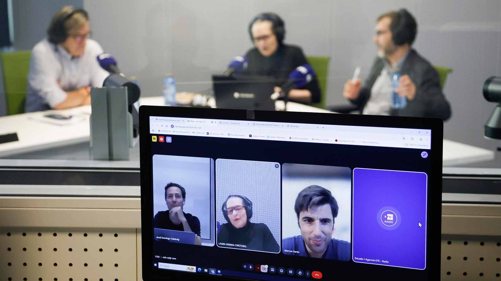 Podcast "Efeagro Punto de Encuentro". Foto EFE.