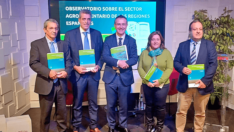 Presentación Observatorio sector agroalimentario de las regiones en Zaragoza.