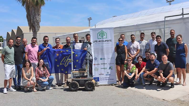 Socios del proyecto Life-Acclimate en Almería en julio de 2026.