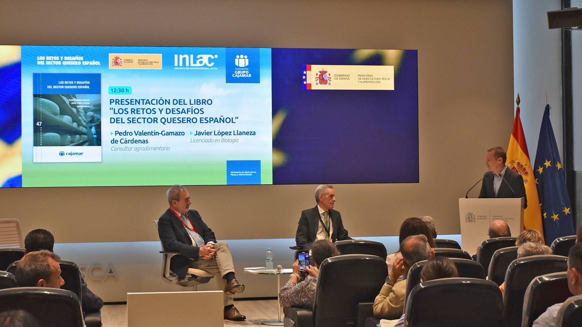 Presentación de la monografía ‘Los retos y desafíos del sector quesero español’.