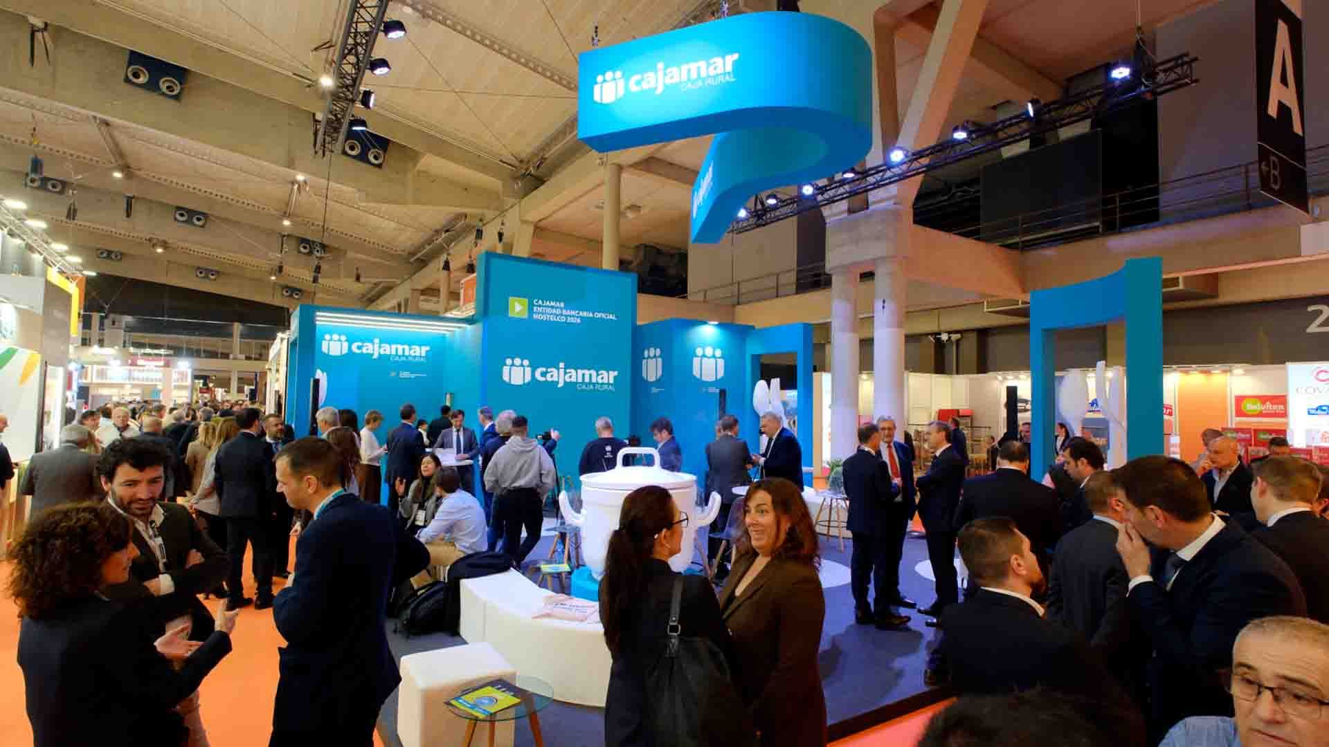 Estand de Cajamar en Alimentaria 2026.