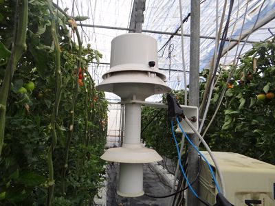 Sensor para el control de clima en invernadero