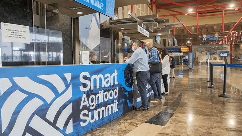 Imagen de una edición anterior de la Smart Agrifood Summit. Efeagro/Archivo