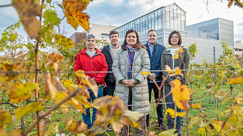 Investigadores del proyecto Spectral Water. Imagen: Universidad de La Rioja.
