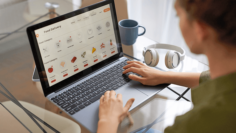 Compra de alimentos online