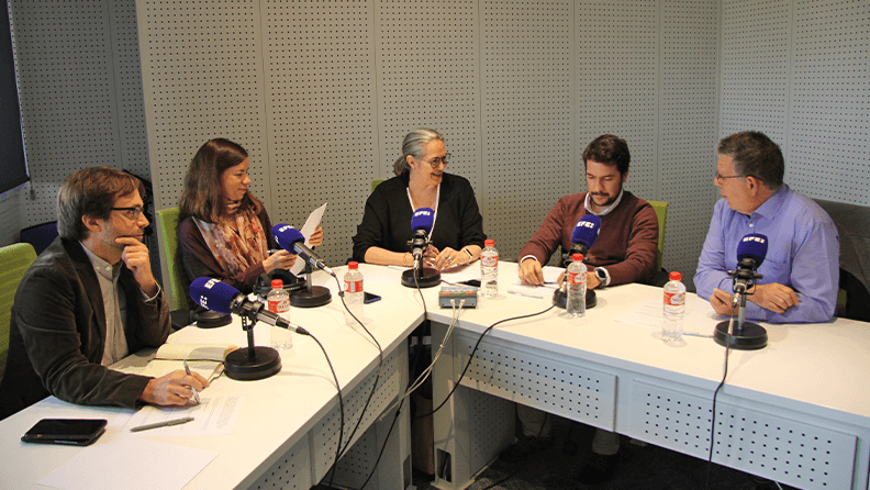 Grabación del podcast con EFE Agro sobre precios e inflación